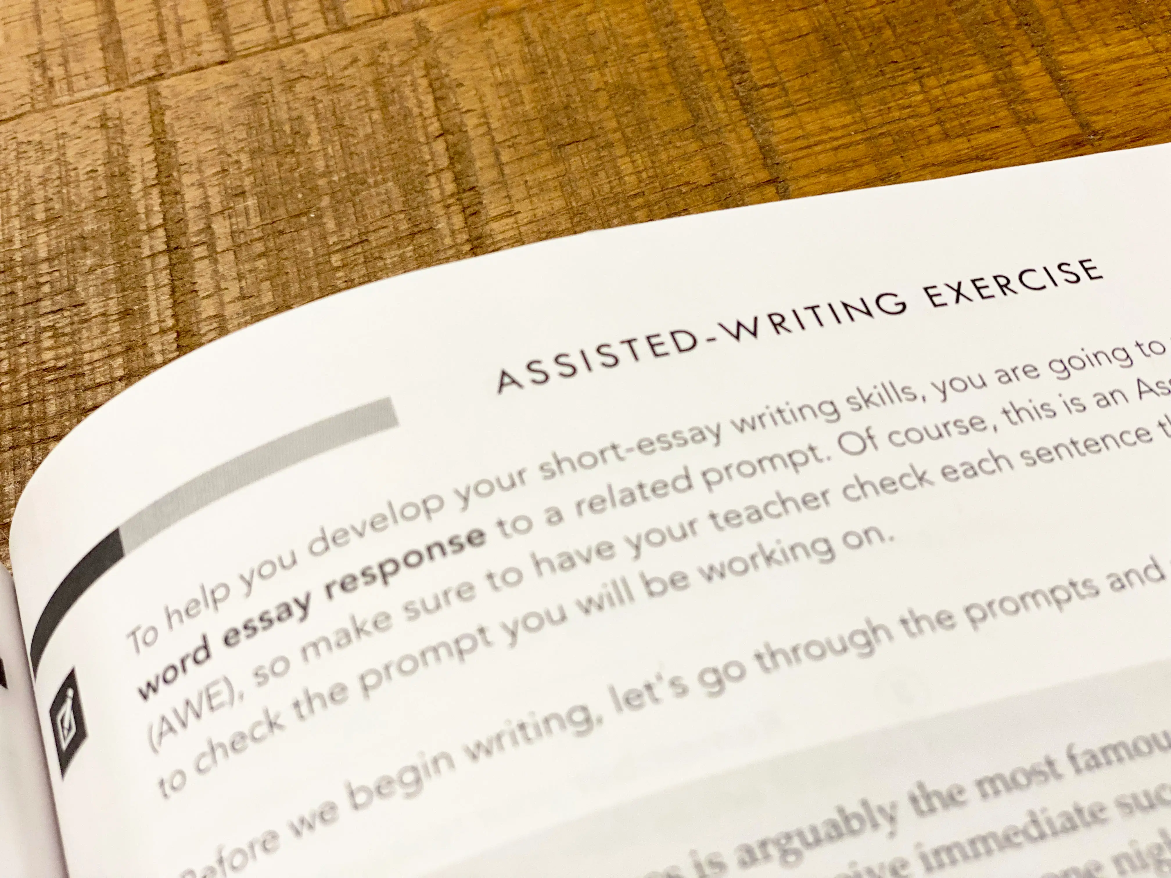 A.W.E. – Assisted Writing Exercise