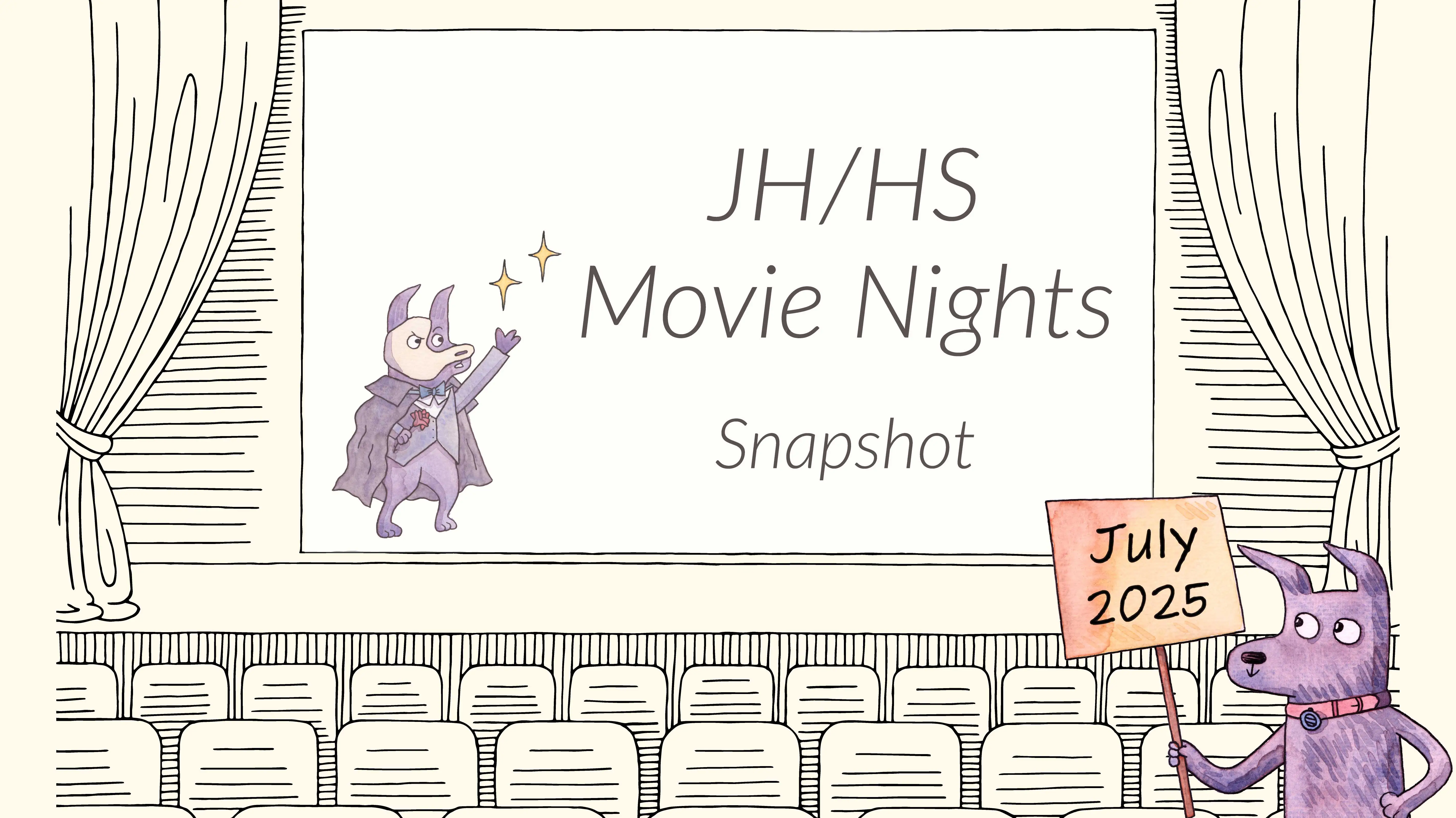 Snapshot: KA JH/HS Movie Nights